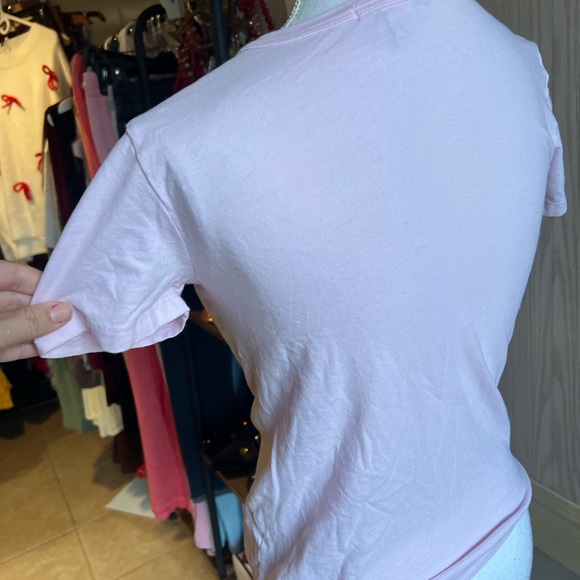 Forever 21 Light Pink T-Shirt - Picture 4 of 5